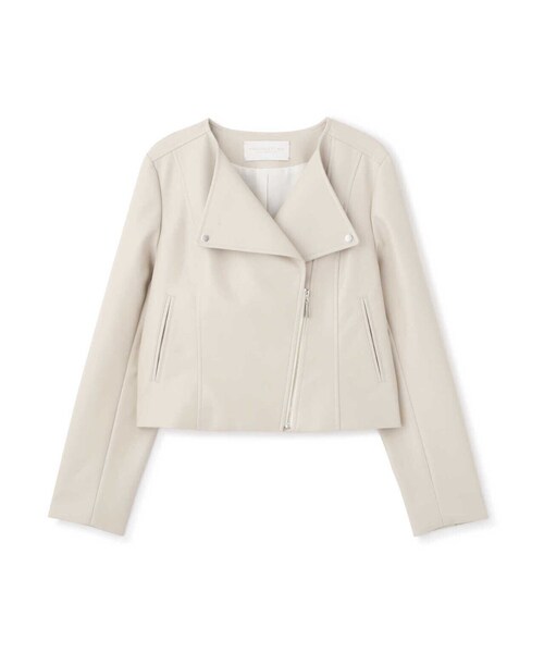 「PROPORTION BODY DRESSING」 ライダースジャケット SMALL ブラック レディース_画像2