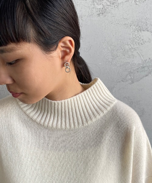 「PHILIPPE AUDIBERT」 ピアス（両耳用） ONE SIZE シルバー レディース_画像3