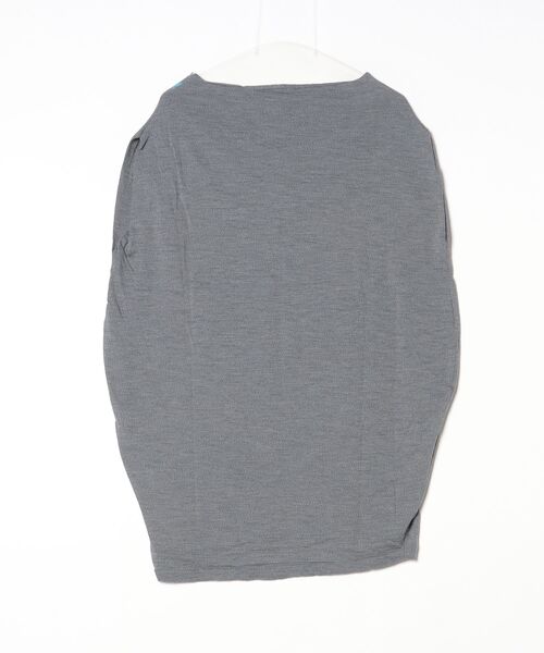 「nitca」 半袖ワンピース FREE グレー レディース_画像2