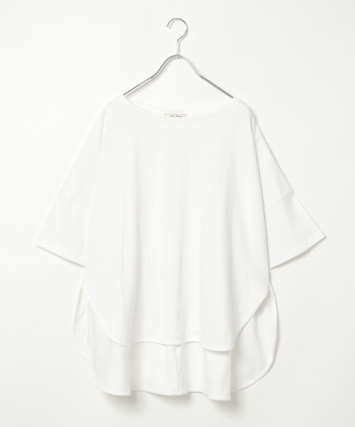 「notch.」 半袖Tシャツ M オフホワイト レディース_画像5