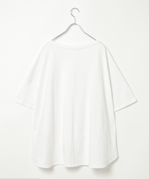 「notch.」 半袖Tシャツ M オフホワイト レディース_画像6