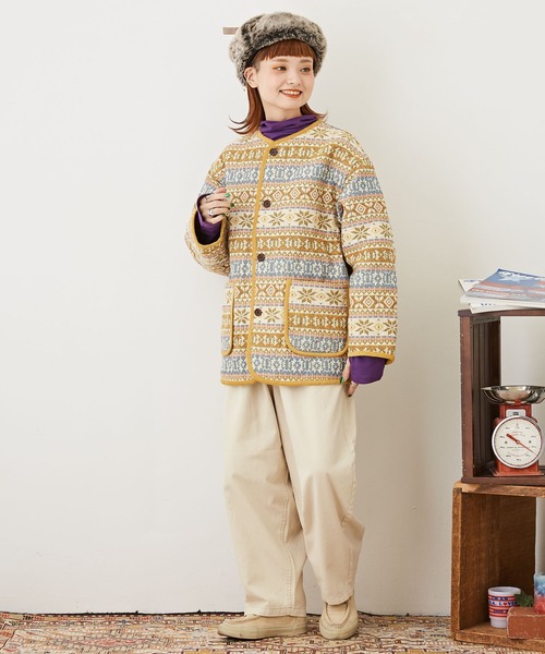 CUBE SUGAR（キューブシュガー） イージーパンツ M チャコールグレー