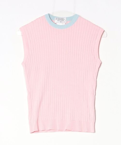 CHANEL（シャネル） ニットカーディガン 44 ピンク レディース