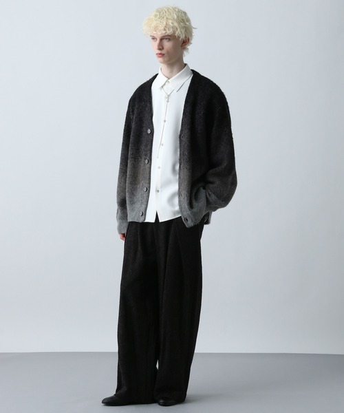 HARE(ハレ) スラックス VINTAGEジャガードワイドパンツ(HARE) メンズ HARE(ハレ) スラックス VINTAGEジャガードワイドパンツ(HARE) メンズ