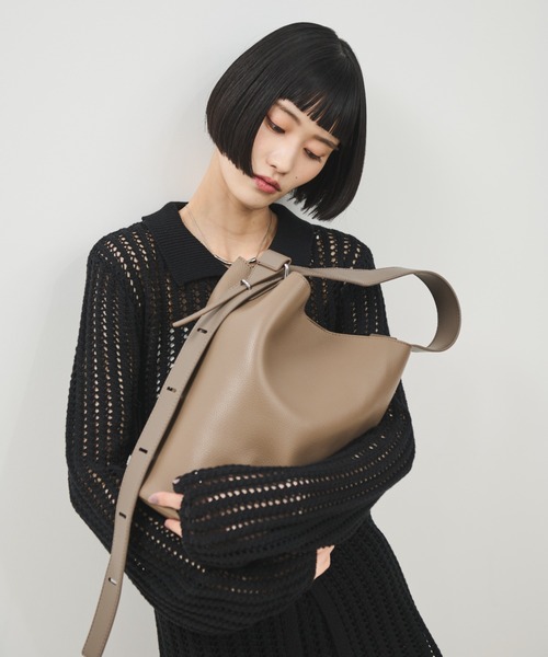 Shelly island（シェリーアイランド） トートバッグ FREE ブラック