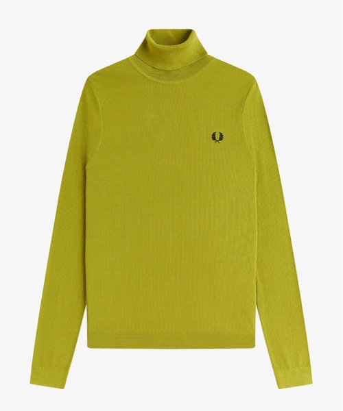 FRED PERRY（フレッドペリー） ニット セーター Rib Knit Roll Neck