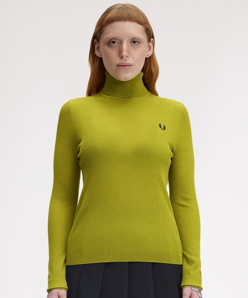 ✺フレッドペリー✺レディースニット✺新品 フレッドペリー Crew Neck Jumper FRED PERRY レディース 国内正規品