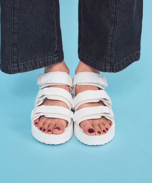 「SHAKA」 サンダル X-LARGE グレー メンズ_画像9
