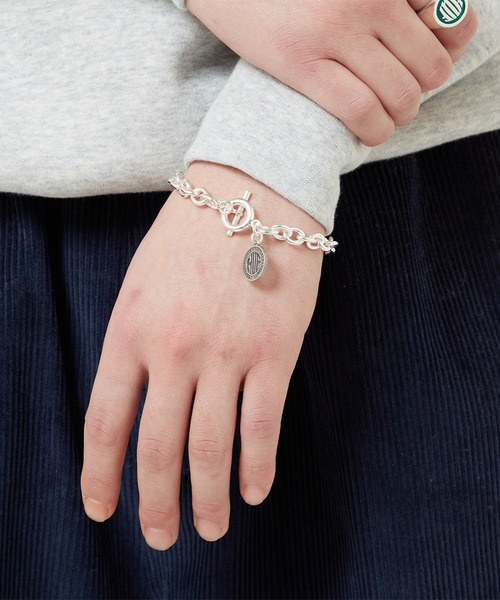 HUF（ハフ） ブレスレット L/XL シルバー メンズ : ZOZOTOWN Yahoo!店