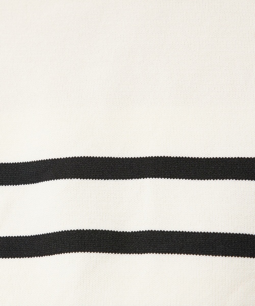 「abahouse mavie」 長袖ニット フリー ネイビー レディース_画像6