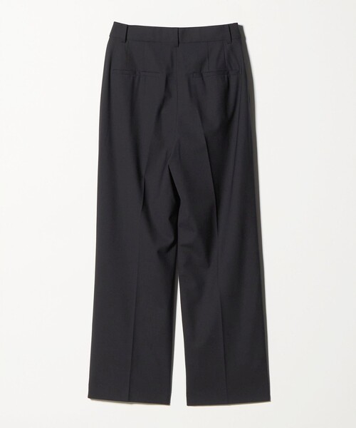 スラックス パンツ 「size SHORT/TALLあり」カチリラ ストレート パンツ ウォッシャブル ストレッチ レディースの画像