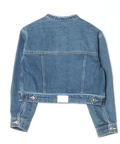 「Her lip to」 デニムジャケット S ネイビー レディース_画像2