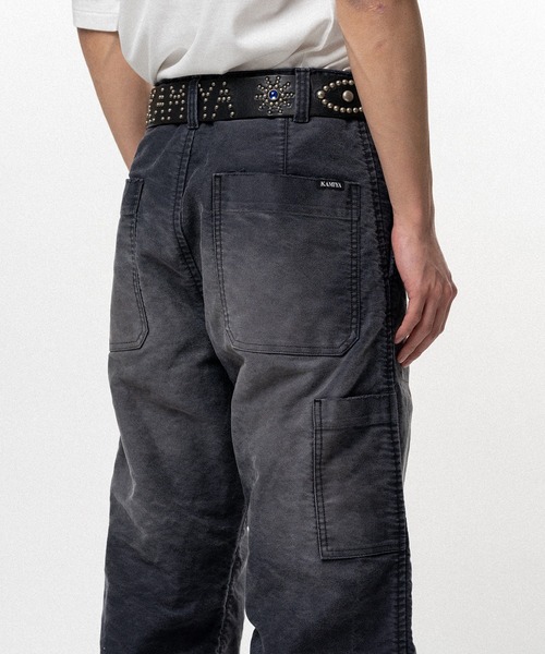 カーゴパンツ Distressed Moleskin Work Pants メンズの画像