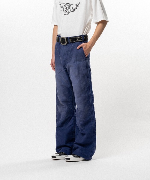 カーゴパンツ Distressed Moleskin Work Pants メンズの画像