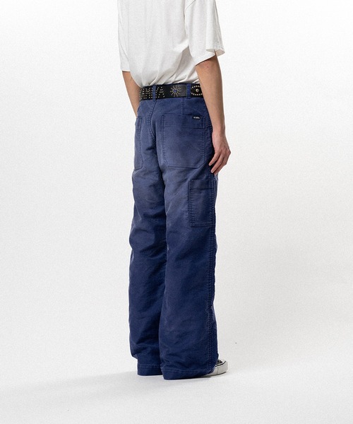 カーゴパンツ Distressed Moleskin Work Pants メンズの画像