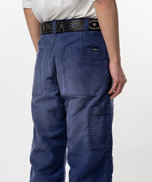カーゴパンツ Distressed Moleskin Work Pants メンズの画像