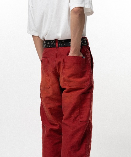 カーゴパンツ Distressed Moleskin Work Pants メンズの画像