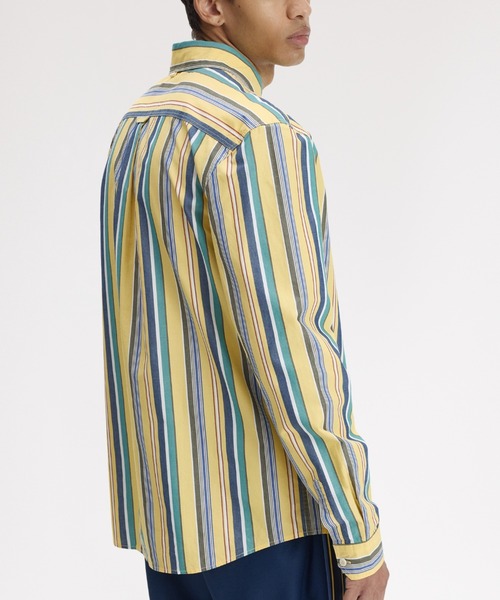 【期間限定お値下げ】FRED PERRY フレッドペリー　ストライプ　シャツ 楽天市場】【1000円OFFクーポン配布中5月お買い物マラソン】フレッド