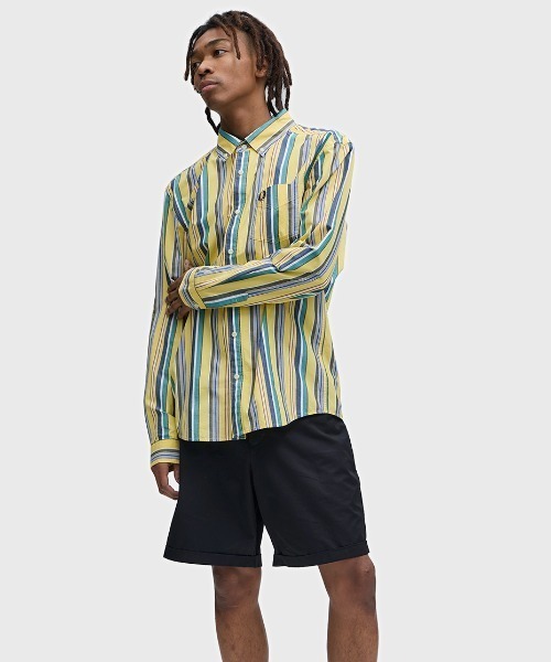 【期間限定お値下げ】FRED PERRY フレッドペリー　ストライプ　シャツ FRED PERRY（フレッドペリー） シャツ Relaxed Stripe Shirt