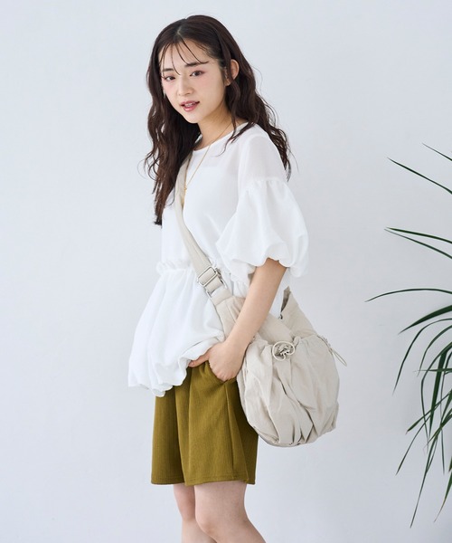 「mil」 ショルダーバッグ ONE SIZE オフホワイト レディース_画像4