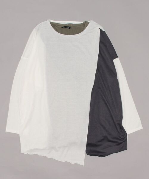 「チャイハネ」 長袖Tシャツ FREE グレー メンズ_画像8