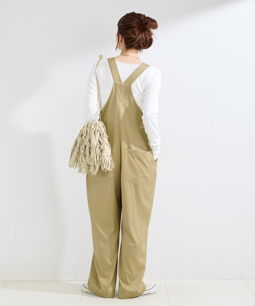 B.C STOCK（ベーセーストック） サロペット オーバーオール 手洗い可