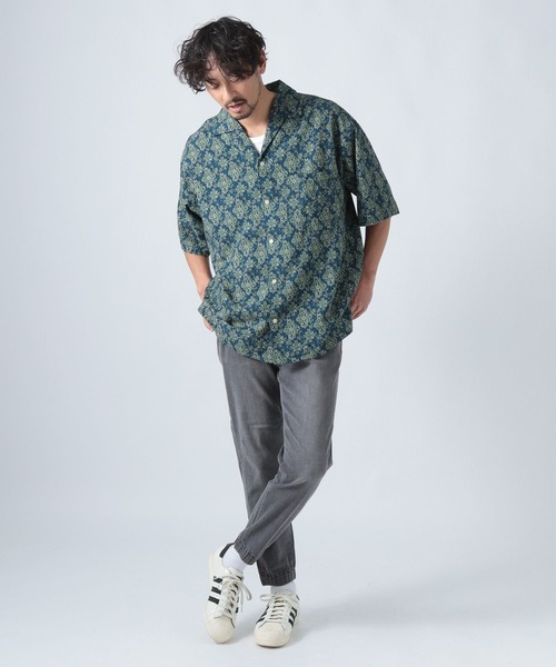 「BAYFLOW」 デニムパンツ SMALL ダークブルー メンズ_画像2