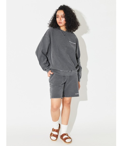 「ALEXIA STAM」 ハーフパンツ S モカ レディース_画像8