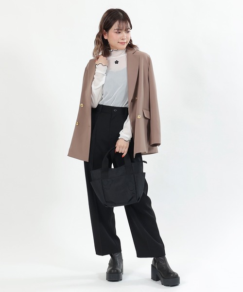 「MARY QUANT」 2WAYバッグ FREE ブラック レディース_画像8