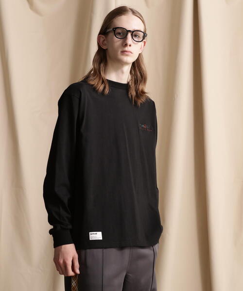 「schott」 長袖Tシャツ 2XL パープル メンズ_画像3