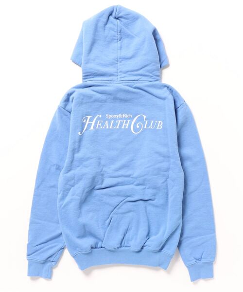 「SPORTY&RICH」 プルオーバーパーカー S ブルー系その他 レディース_画像2