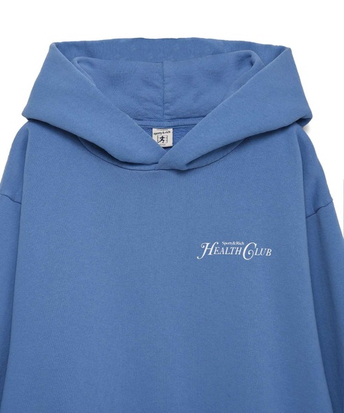 「SPORTY&RICH」 プルオーバーパーカー S ブルー系その他 レディース_画像3