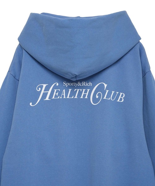 「SPORTY&RICH」 プルオーバーパーカー S ブルー系その他 レディース_画像7