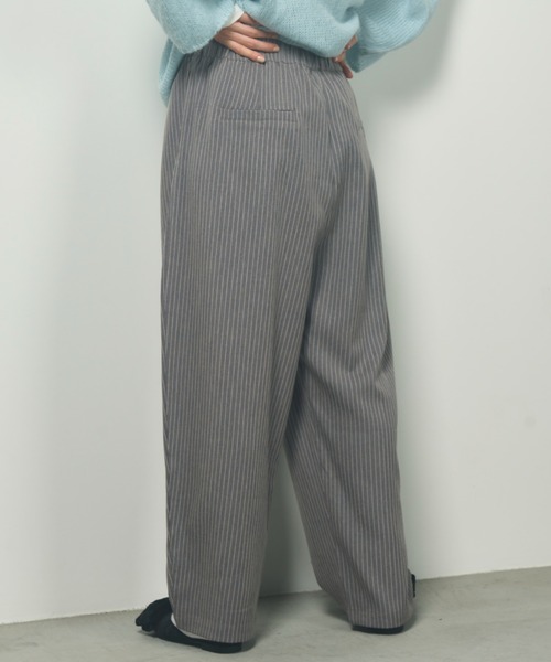 「Libra Cue」 イージーパンツ FREE グレー レディース_画像6