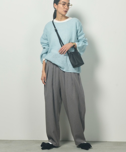 「Libra Cue」 イージーパンツ FREE グレー レディース_画像9