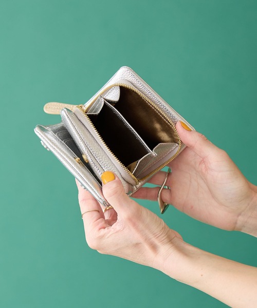 「HASHIBAMI」 財布 FREE ダークグリーン レディース_画像9