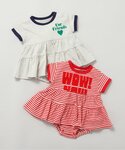 ベビー服 ロンパース 「リンク」リンガー配色2...の詳細画像5