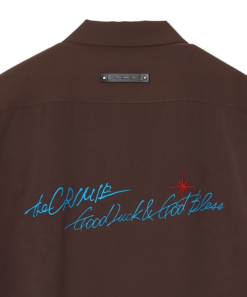 CRIMIE（クライミー） シャツ GLGB EMBROIDERY S/S SHIRT _ EASY