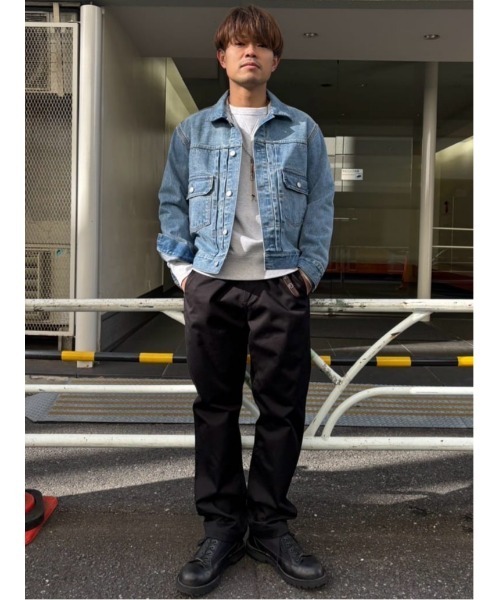 「BACK NUMBER」 デニムジャケット X-LARGE ライトインディゴブルー メンズ_画像8