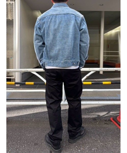 「BACK NUMBER」 デニムジャケット X-LARGE ライトインディゴブルー メンズ_画像9