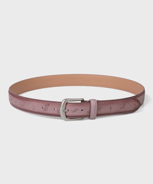 Paul Smith（ポール・スミス） ベルト “Travel Stories” レザーベルト