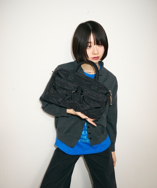 UNDERSTATEMENTs ショルダーバッグ 「ユニセックス」ナイロンダブル