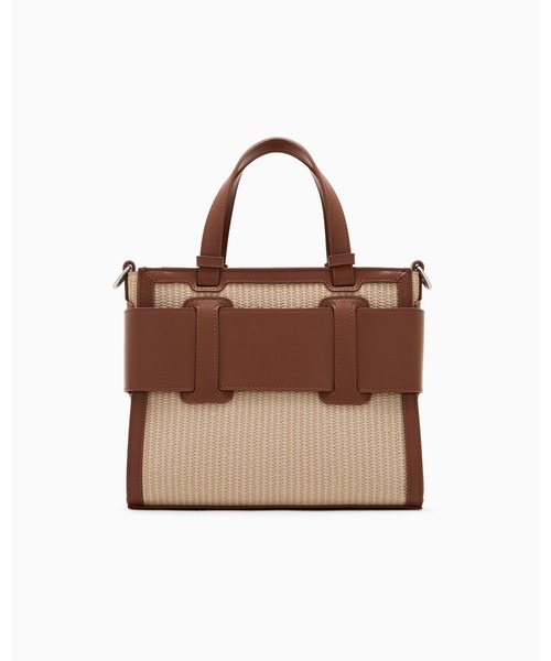 「ARMANI EXCHANGE」 2WAYバッグ FREE ブラウン レディースの画像