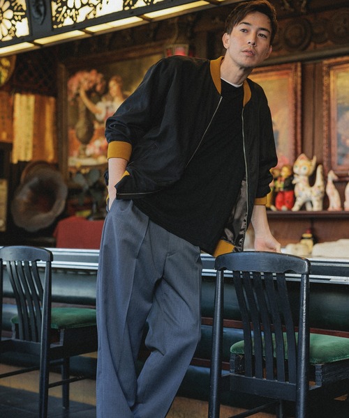 WILD LIFE TAILOR Adam et Rope' ブルゾン L ブラック系その他 メンズ