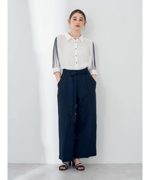 「YECCA VECCA」 パンツ FREE ライトベージュ レディース_画像4