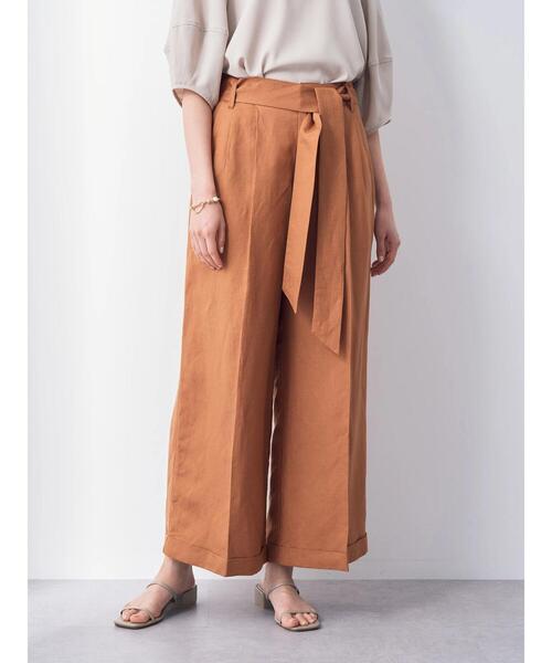 「YECCA VECCA」 パンツ FREE ライトベージュ レディース_画像6