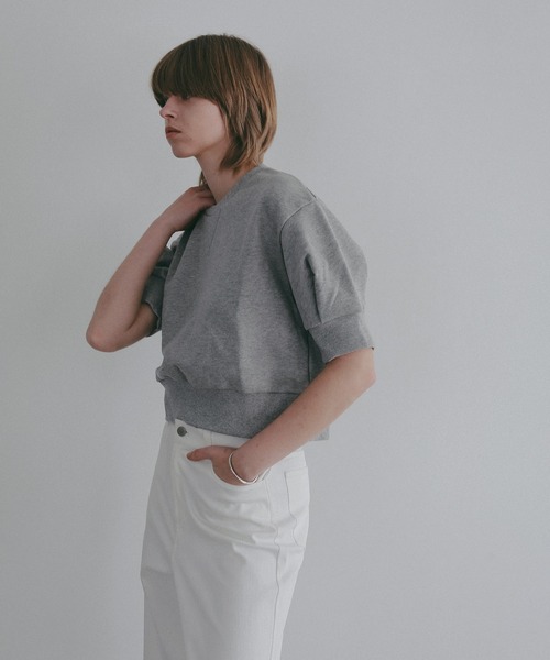 MANOF（マノフ） tシャツ PUFF SLEEVE SWEAT TOPS レディース
