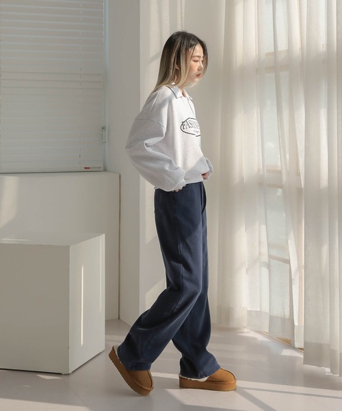 「UNE MANSION」 シューズ 25.0cm ブラウン レディース_画像6