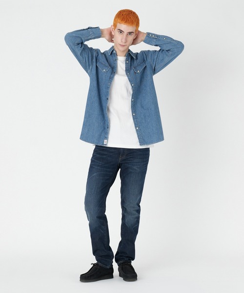 STONE  デニムパンツ W29 L32 Levi's（リーバイス） デニムパンツ W29 L32 ダークインディゴブルー