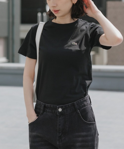 LACOSTE（ラコステ） tシャツ WOMEN ロゴ Tシャツ ワンポイント